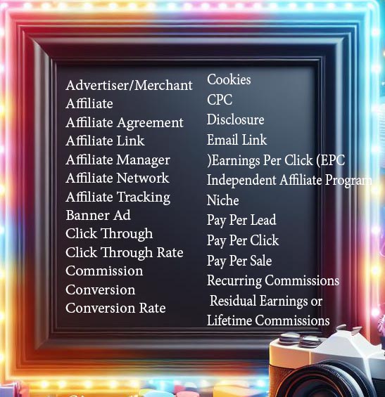 Affiliate Marketing Terminology